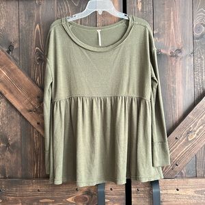 Free people babydoll sweater xs